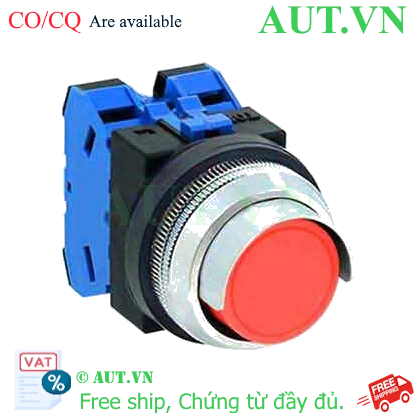 Ảnh của Nút nhấn nhả không đèn IDEC ABN2G20R D30 2NO (Đỏ)