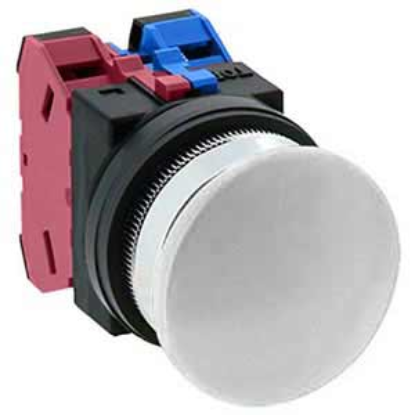 Ảnh của Nút nhấn giữ không đèn IDEC AON311W D30 1NO+1NC (Trắng)