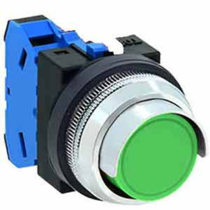 Ảnh của Nút nhấn nhả không đèn IDEC ABN2G10G D30 1NO (Xanh)