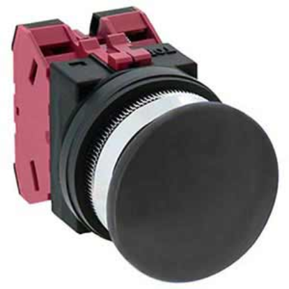 Ảnh của Nút nhấn giữ không đèn IDEC AON302B D30 2NC (Đen)