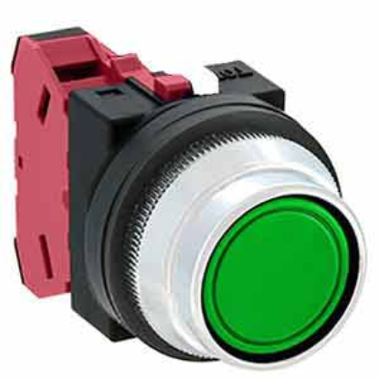 Ảnh của Nút nhấn nhả không đèn IDEC ABN2F01G D30 1NC (Xanh)