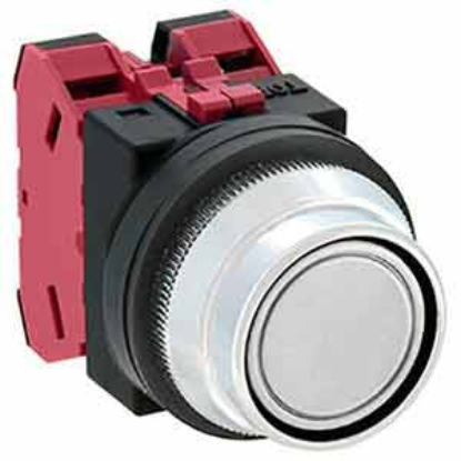 Ảnh của Nút nhấn nhả không đèn IDEC ABN2F02W D30 2NC (Trắng)