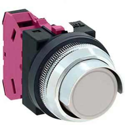 Ảnh của Nút nhấn nhả không đèn IDEC ABN2G01W D30 1NC (Trắng)