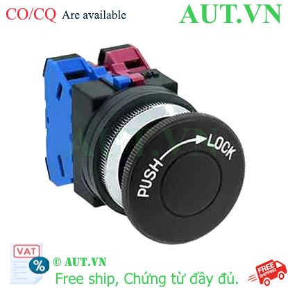 Ảnh của Nút nhấn nhả không đèn IDEC AJN310NB D30 1NO (Đen)