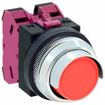 Ảnh của Nút nhấn giữ không đèn IDEC AON2G02R D30 2NC (Đỏ)