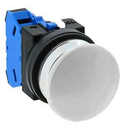 Ảnh của Nút nhấn giữ không đèn IDEC AON310W D30 1NO (Trắng)