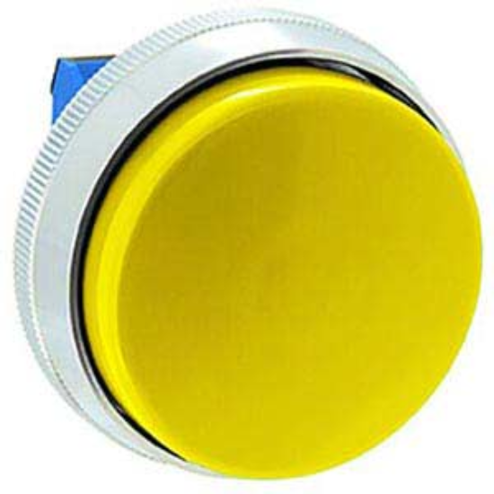 Ảnh của Nút nhấn nhả không đèn IDEC ABN4G20Y D30 2NO (Vàng)