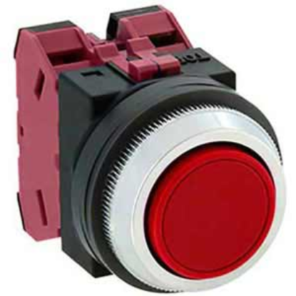 Ảnh của Nút nhấn giữ không đèn IDEC AON102R D30 2NC (Đỏ)