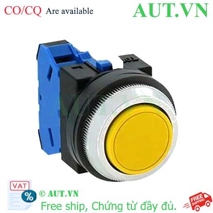 Ảnh của Nút nhấn giữ không đèn IDEC AON110Y D30 1NO (Vàng)