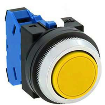 Ảnh của Nút nhấn giữ không đèn IDEC AON110Y D30 1NO (Vàng)