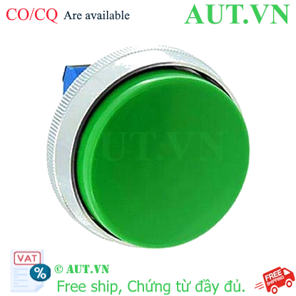 Ảnh của Nút nhấn nhả không đèn IDEC ABN4G10G D30 1NO (Xanh)