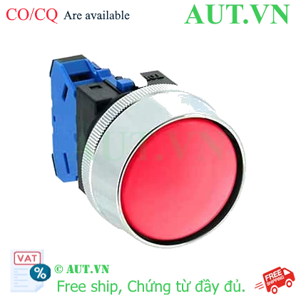 Ảnh của Nút nhấn nhả không đèn IDEC ABN3G10R D30 1NO (Đỏ)
