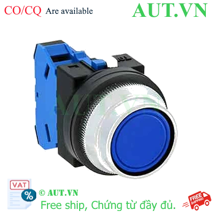 Ảnh của Nút nhấn giữ không đèn IDEC AON2F10S D30 1NO (Xanh)