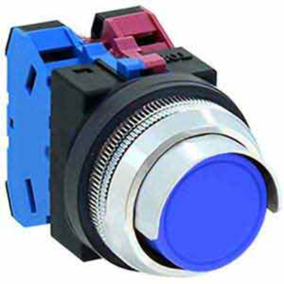 Ảnh của Nút nhấn giữ không đèn IDEC AON2G11S D30 1NO+1NC (Xanh)