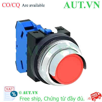 Ảnh của Nút nhấn nhả không đèn IDEC ABN2G10R D30 1NO (Đỏ)