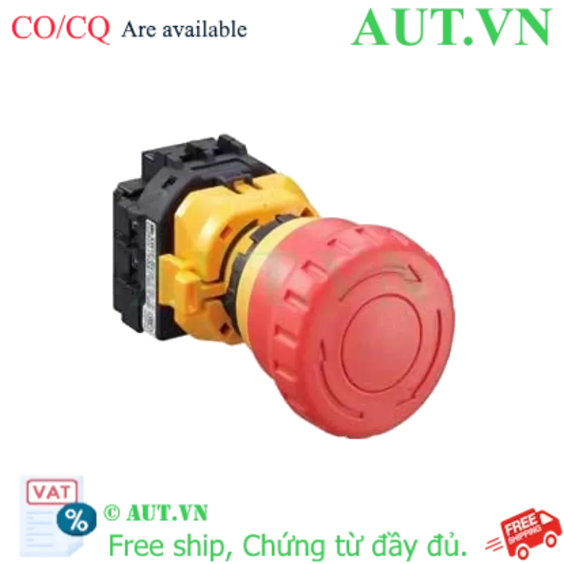 Ảnh của Nút dừng khẩn cấp không đèn IDEC XW1E-BV401MRH 