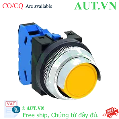 Ảnh của Nút nhấn nhả không đèn IDEC ABN2G10Y D30 1NO (Vàng)