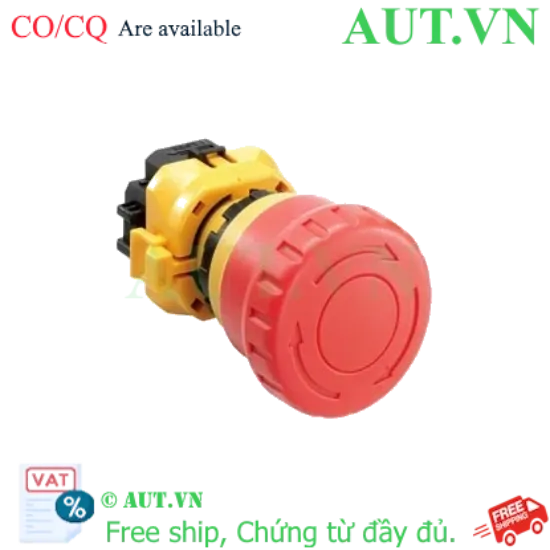 Ảnh của Nút dừng khẩn cấp không đèn IDEC XW1E-BV401RH 