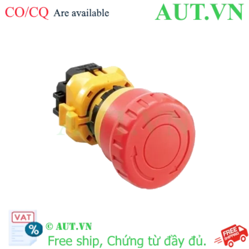 Ảnh của Nút dừng khẩn cấp không đèn IDEC XW1E-BV401RH 