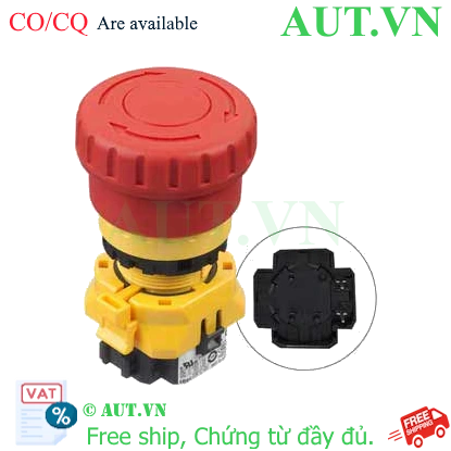 Ảnh của Nút dừng khẩn cấp không đèn IDEC XW1E-BV401VRH 