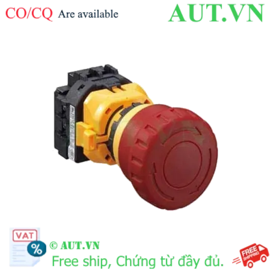Ảnh của Nút dừng khẩn cấp không đèn IDEC XW1E-BV402MR 