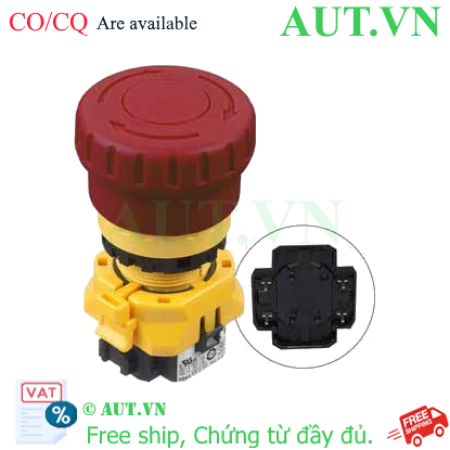 Ảnh của Nút dừng khẩn cấp không đèn IDEC XW1E-BV402VR 