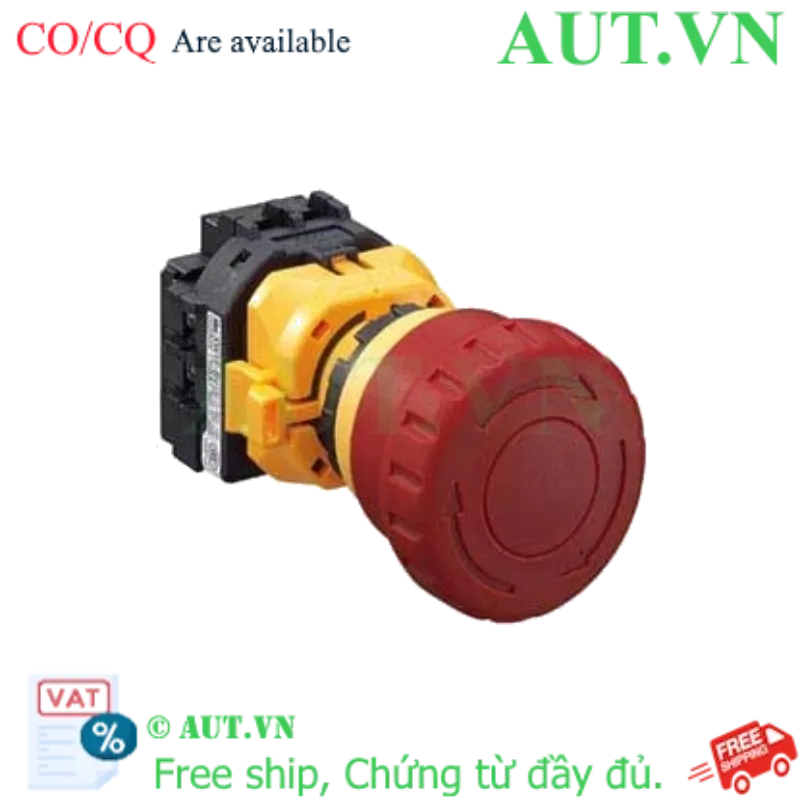 Ảnh của Nút dừng khẩn cấp không đèn IDEC XW1E-BV403MR 