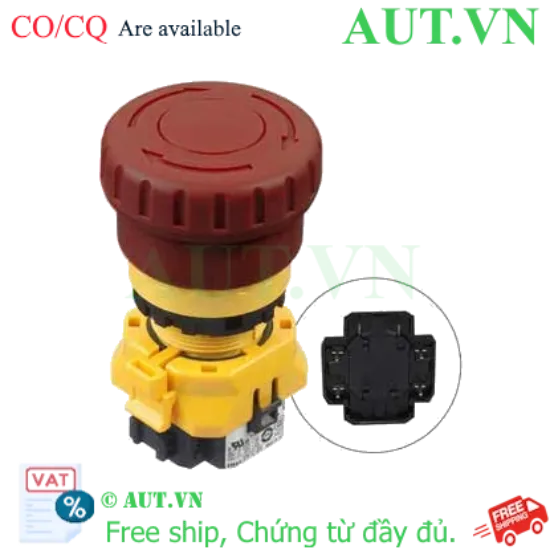 Ảnh của Nút dừng khẩn cấp không đèn IDEC XW1E-BV403VR 