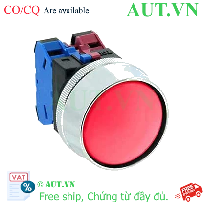 Ảnh của Nút nhấn nhả không đèn IDEC ABN3G11R D30 1NO+1NC (Đỏ)