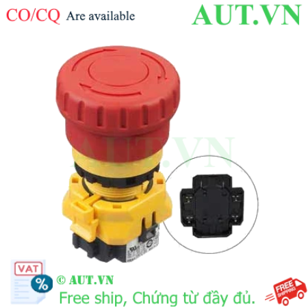 Ảnh của Nút dừng khẩn cấp không đèn IDEC XW1E-BV403VRH 