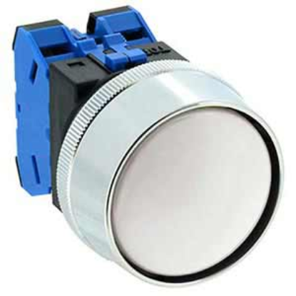 Ảnh của Nút nhấn nhả không đèn IDEC ABN3G20W D30 2NO (Trắng)