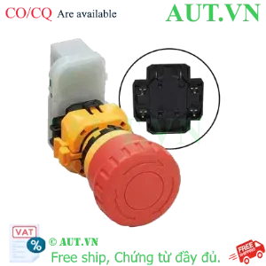 Ảnh của Nút dừng khẩn cấp không đèn IDEC XW1E-BV403VRH-BC 
