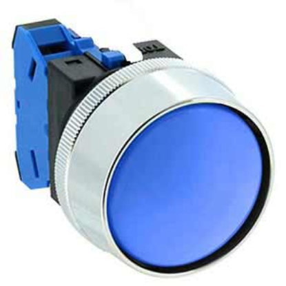 Ảnh của Nút nhấn nhả không đèn IDEC ABN3G10S D30 1NO (Xanh)