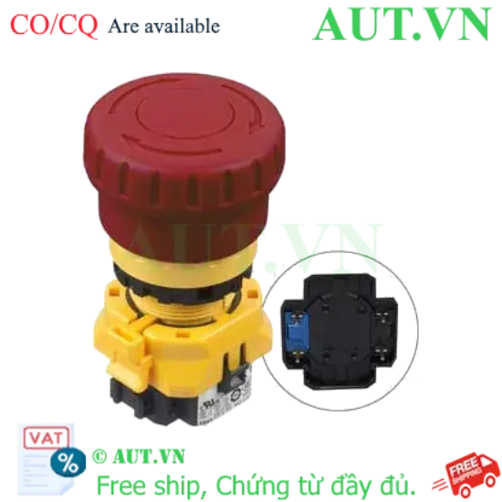 Ảnh của Nút dừng khẩn cấp không đèn IDEC XW1E-BV411VR 