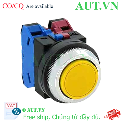 Ảnh của Nút nhấn giữ không đèn IDEC AON111Y D30 1NO+1NC (Vàng)