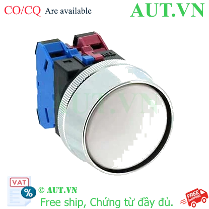 Ảnh của Nút nhấn nhả không đèn IDEC ABN3G11W D30 1NO+1NC (Trắng)