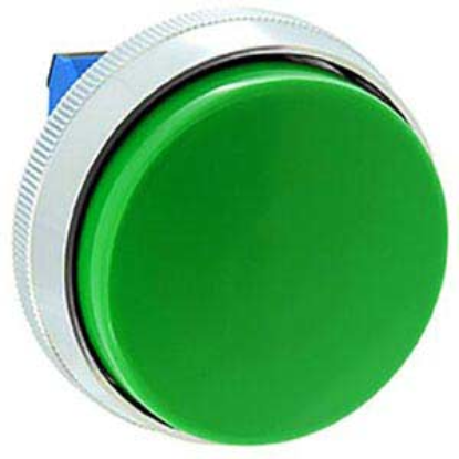 Ảnh của Nút nhấn nhả không đèn IDEC ABN4G20G D30 2NO (Xanh)