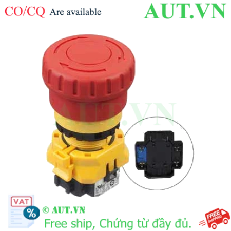 Ảnh của Nút dừng khẩn cấp không đèn IDEC XW1E-BV412VRH 