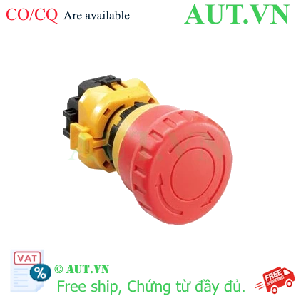 Ảnh của Nút dừng khẩn cấp không đèn IDEC XW1E-BV413RH 