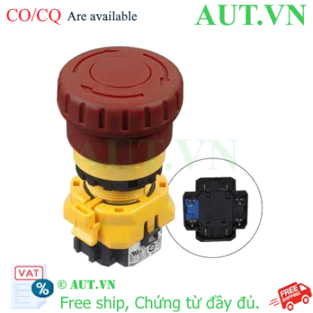 Ảnh của Nút dừng khẩn cấp không đèn IDEC XW1E-BV413VR 