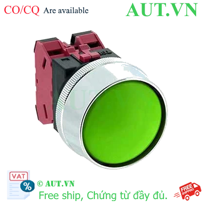 Ảnh của Nút nhấn nhả không đèn IDEC ABN3G02G D30 2NC (Xanh)