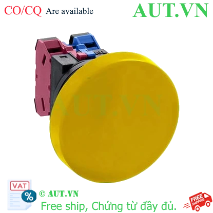 Ảnh của Nút nhấn nhả không đèn IDEC ABN411Y D30 1NO+1NC (Vàng)