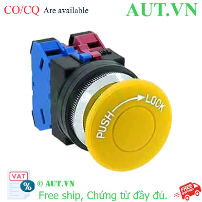 Ảnh của Nút nhấn nhả không đèn IDEC AJN320NY D30 2NO (Vàng)