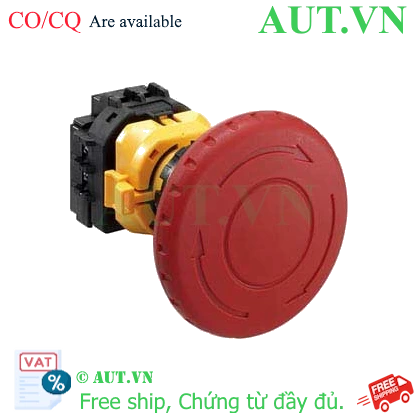 Ảnh của Nút dừng khẩn cấp không đèn IDEC XW1E-BV502MR 