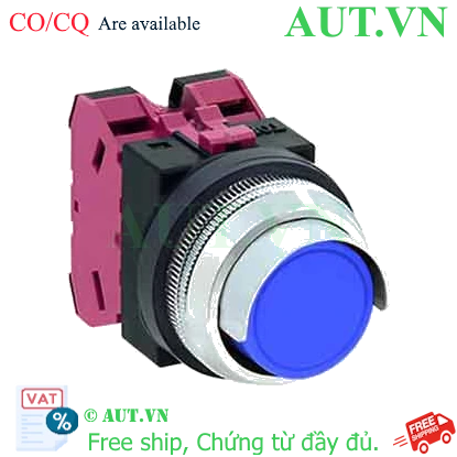 Ảnh của Nút nhấn giữ không đèn IDEC AON2G02S D30 2NC (Xanh)