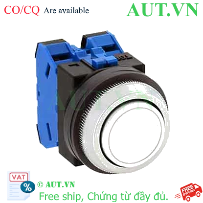 Ảnh của Nút nhấn giữ không đèn IDEC AON120W D30 2NO (Trắng)