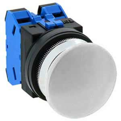 Ảnh của Nút nhấn giữ không đèn IDEC AON320W D30 2NO (Trắng)