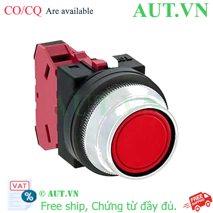 Ảnh của Nút nhấn nhả không đèn IDEC ABN2F01R D30 1NC (Đỏ)