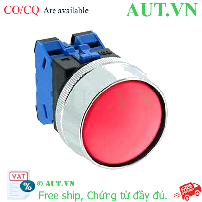 Ảnh của Nút nhấn nhả không đèn IDEC ABN3G20R D30 2NO (Đỏ)