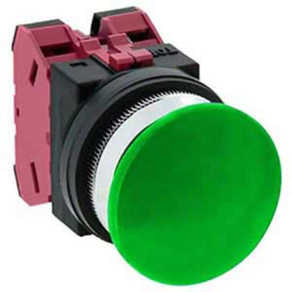 Ảnh của Nút nhấn nhả không đèn IDEC ABN302G D30 2NC (Xanh)